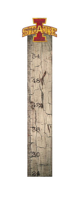 Iowa State Cyclones Growth Chart Sign