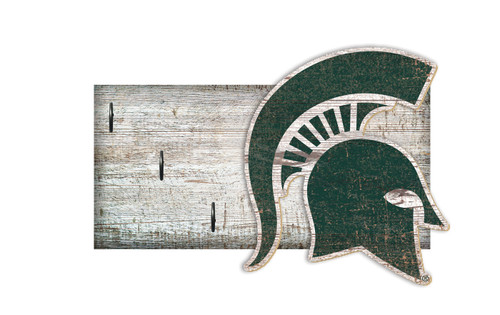 Michigan State Spartans 6" x 12" Key Holder