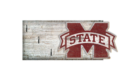 Mississippi State Bulldogs 6" x 12" Key Holder