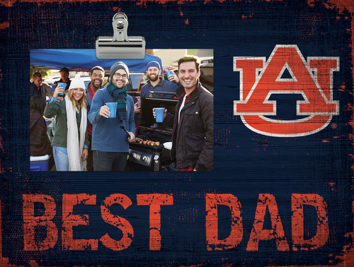 Auburn Tigers Best Dad Clip Frame