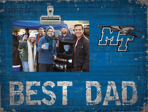 Middle Tennessee State Blue Raiders Best Dad Clip Frame