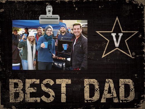 Vanderbilt Commodores Best Dad Clip Frame