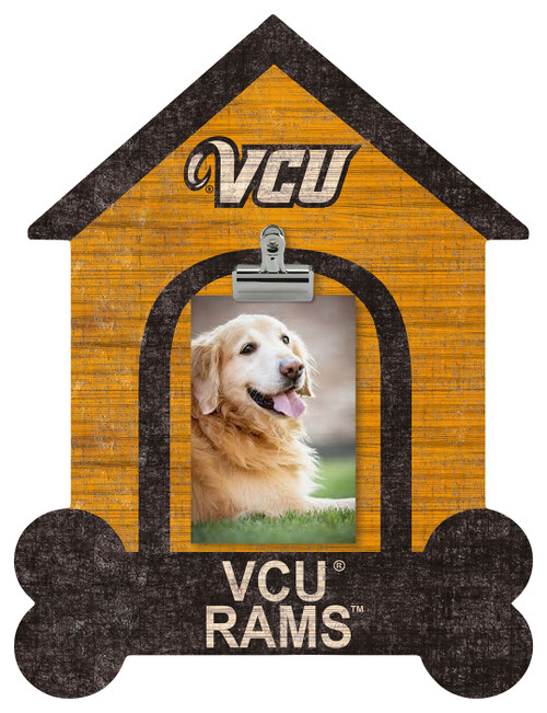 Virginia Commonwealth Rams Dog Bone House Clip Frame
