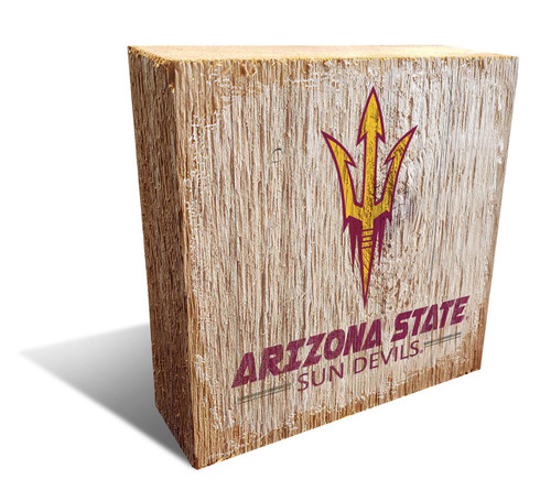 Arizona State Sun Devils Team Logo Block