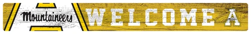 Appalachian State Mountaineers 16" Welcome Strip