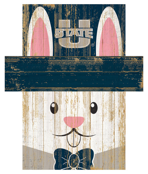 Utah State Aggies 6" x 5" Easter Bunny Head