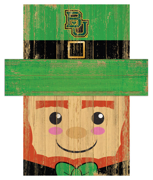 Baylor Bears 6" x 5" Leprechaun Head