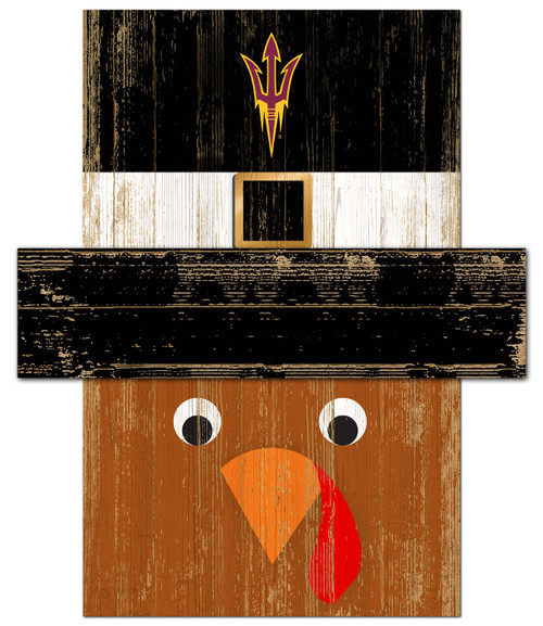 Arizona State Sun Devils Turkey Head Sign