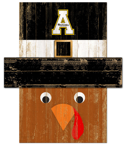 Appalachian State Mountaineers 6" x 5" Turkey Head