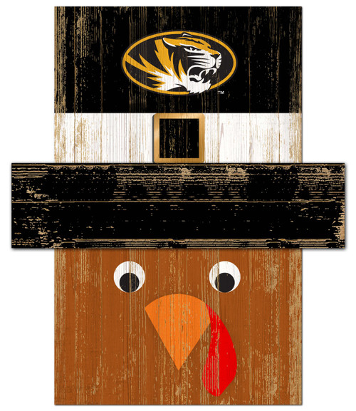 Missouri Tigers 6" x 5" Turkey Head