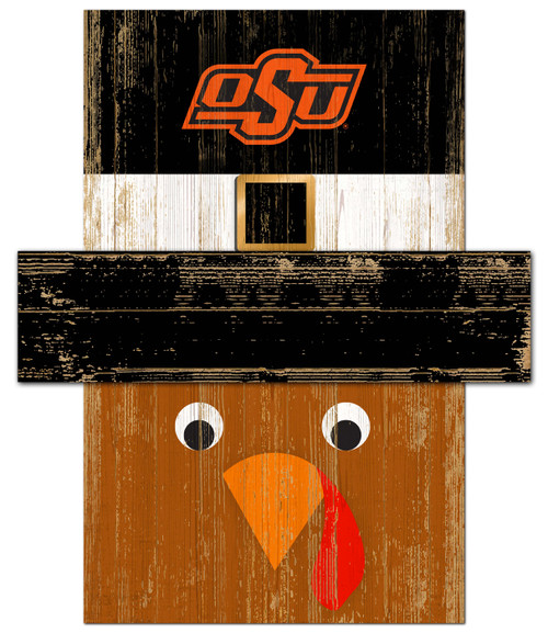 Oklahoma State Cowboys 6" x 5" Turkey Head