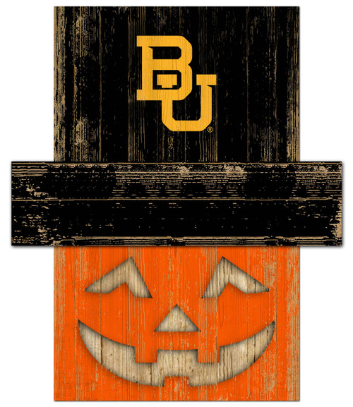Baylor Bears 6" x 5" Pumpkin Head