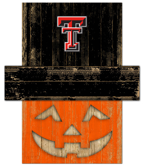 Texas Tech Red Raiders 6" x 5" Pumpkin Head