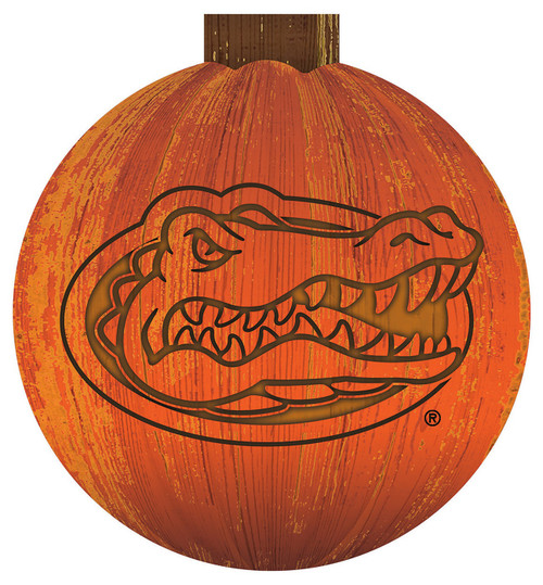Florida Gators 12" Halloween Pumpkin Sign