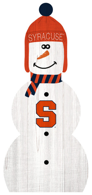 Syracuse Orange 31" Snowman Leaner