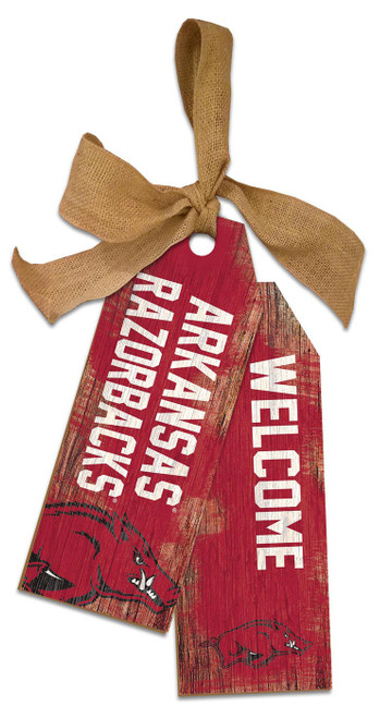 Arkansas Razorbacks 12" Team Tags
