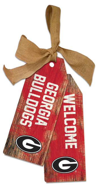 Georgia Bulldogs 12" Team Tags