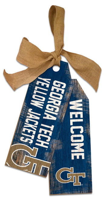 Georgia Tech Yellow Jackets 12" Team Tags