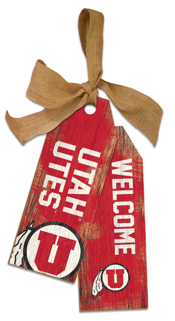 Utah Utes 12" Team Tags