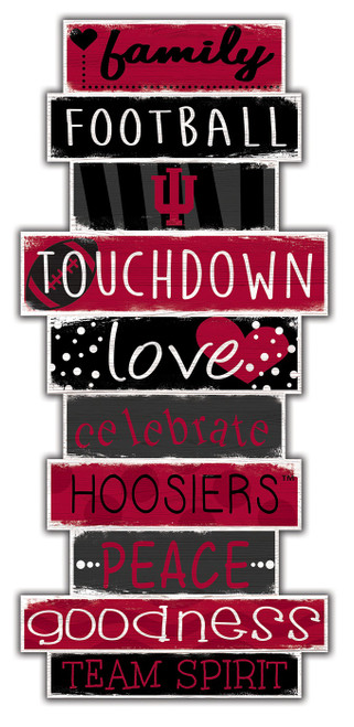 Indiana Hoosiers Celebrations Stack Sign