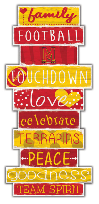 Maryland Terrapins Celebrations Stack Sign