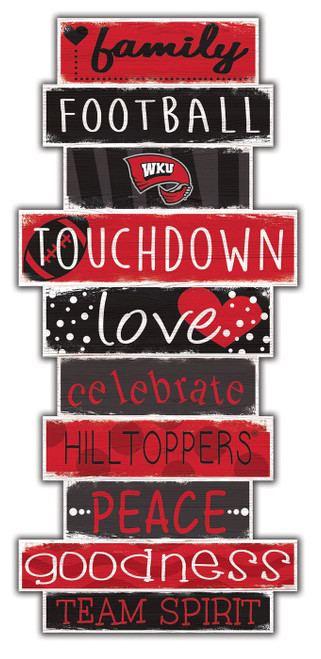 Western Kentucky Hilltoppers Celebrations Stack Sign