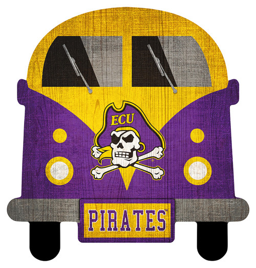 East Carolina Pirates Team Bus Sign