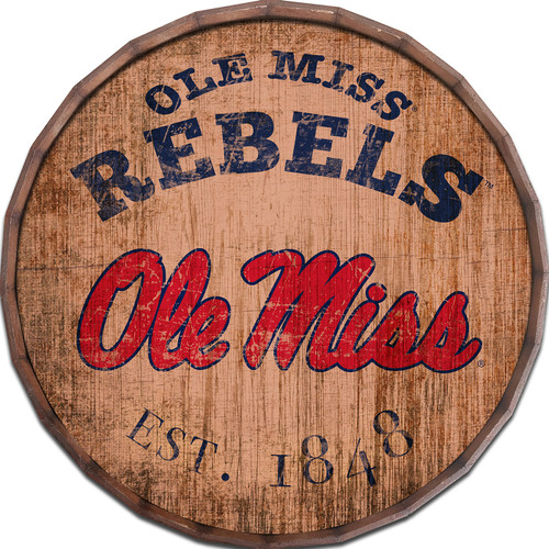 Mississippi Rebels Established Date 24" Barrel Top