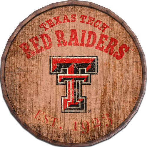 Texas Tech Red Raiders Established Date 24" Barrel Top