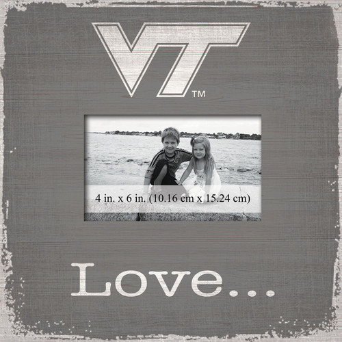 Virginia Tech Hokies Love Picture Frame