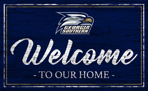 Georgia Southern Eagles Welcome to our Home 6" x 12" Sign