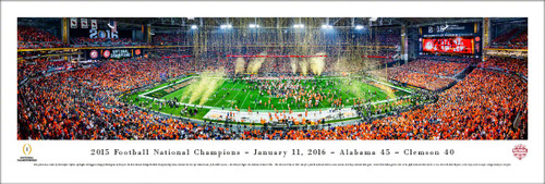 Alabama Crimson Tide 2016 CFP Champions Panorama