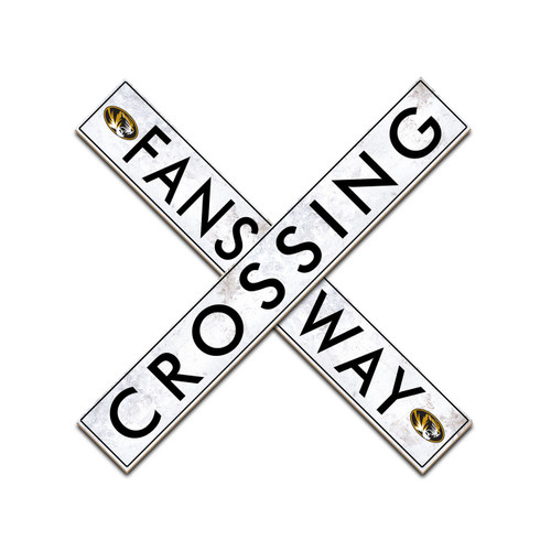 Missouri Tigers 48" Fans Way Crossing Wall Art