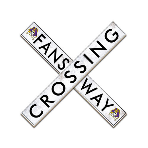 East Carolina Pirates 24" Fans Way Crossing Wall Art