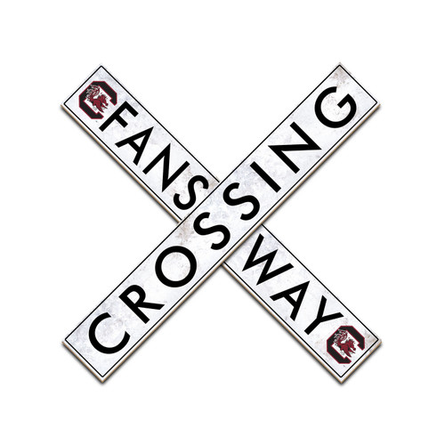 South Carolina Gamecocks 24" Fans Way Crossing Wall Art