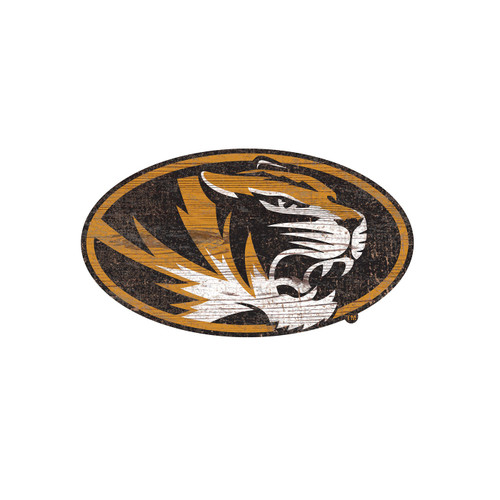 Missouri Tigers 8" Team Logo Cutout Sign