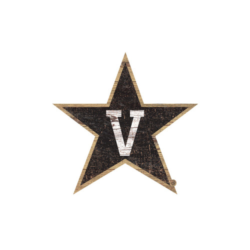 Vanderbilt Commodores 8" Team Logo Cutout Sign