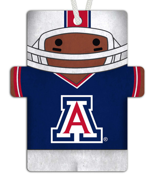 Arizona Wildcats Football Player Ornament