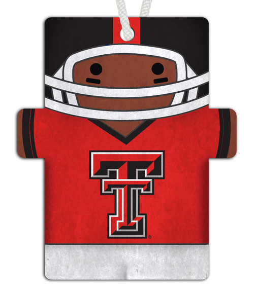 Texas Tech Red Raiders Football Player Ornament