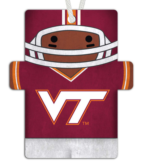 Virginia Tech Hokies Football Player Ornament
