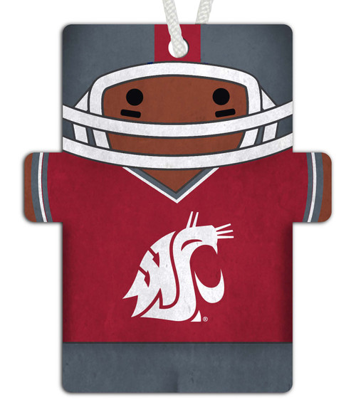 Washington State Cougars Football Player Ornament