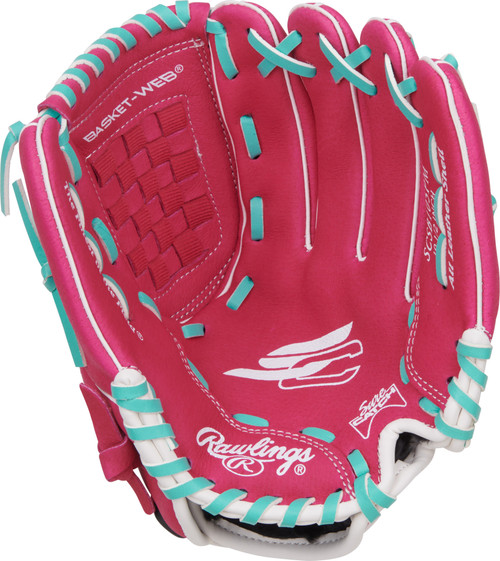 Rawlings Sure Catch 10.5" Basket Web Youth Softball Glove - Left Hand Throw