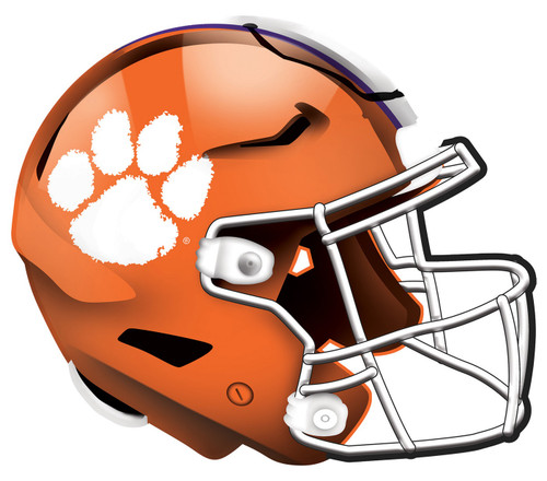 Clemson Tigers 12" Helmet Sign