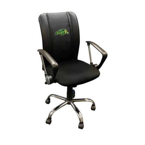 North Dakota State Bison XZipit Curve Desk Chair