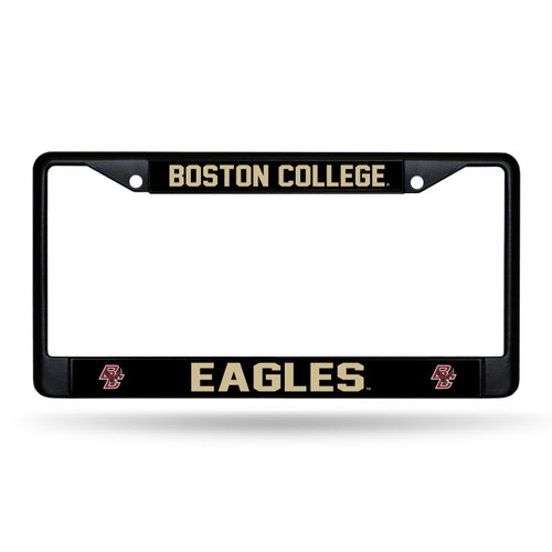 Boston College Eagles Black Chrome License Plate Frame