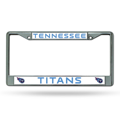 Tennessee Titans NFL Chrome License Plate Frame