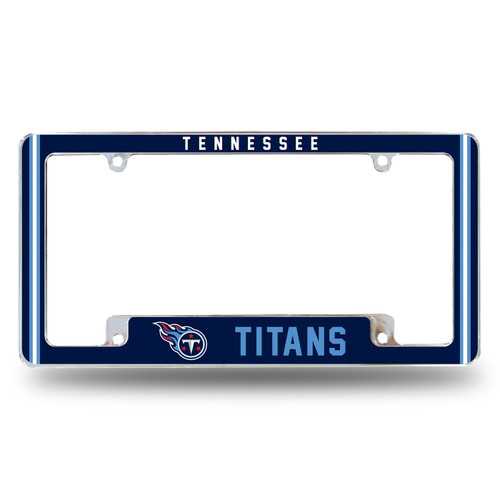 Tennessee Titans Alternate Chrome License Plate Frame