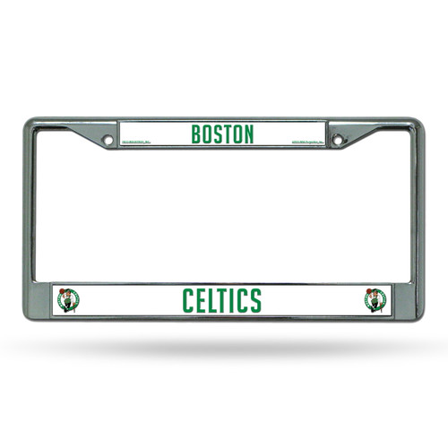 Boston Celtics Chrome License Plate Frame