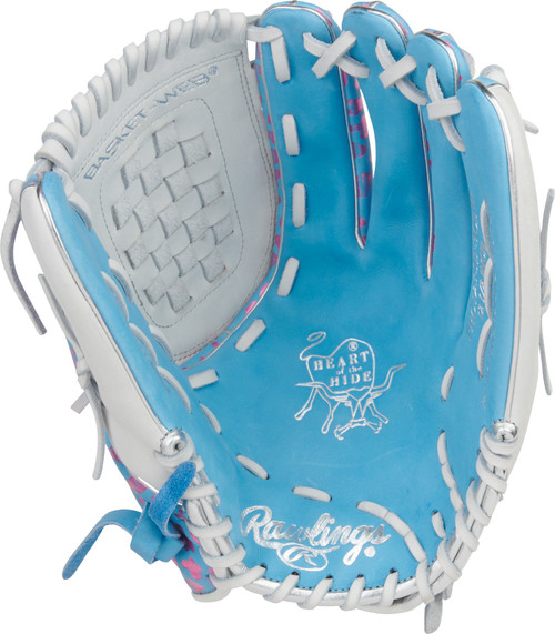 Rawlings Heart of the Hide 12.5" Basket Web Fastpitch Softball Glove - Right Hand Throw