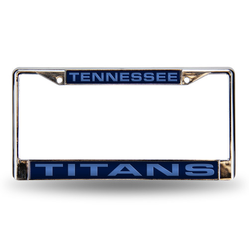 Tennessee Titans Laser Chrome License Plate Frame
